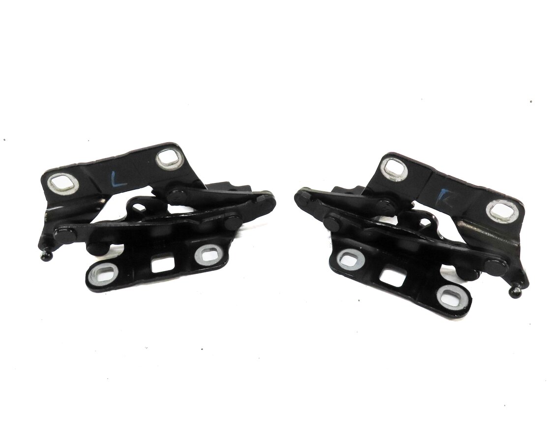 2012-2019 MERCEDES GL ML CLASS (W166 X166) FRONT HOOD HINGE SET (BLACK 040U)
