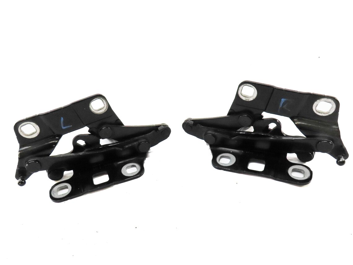 Thumbnail 2: 2012-2019 MERCEDES GL ML CLASS (W166 X166) FRONT HOOD HINGE SET (BLACK 040U)