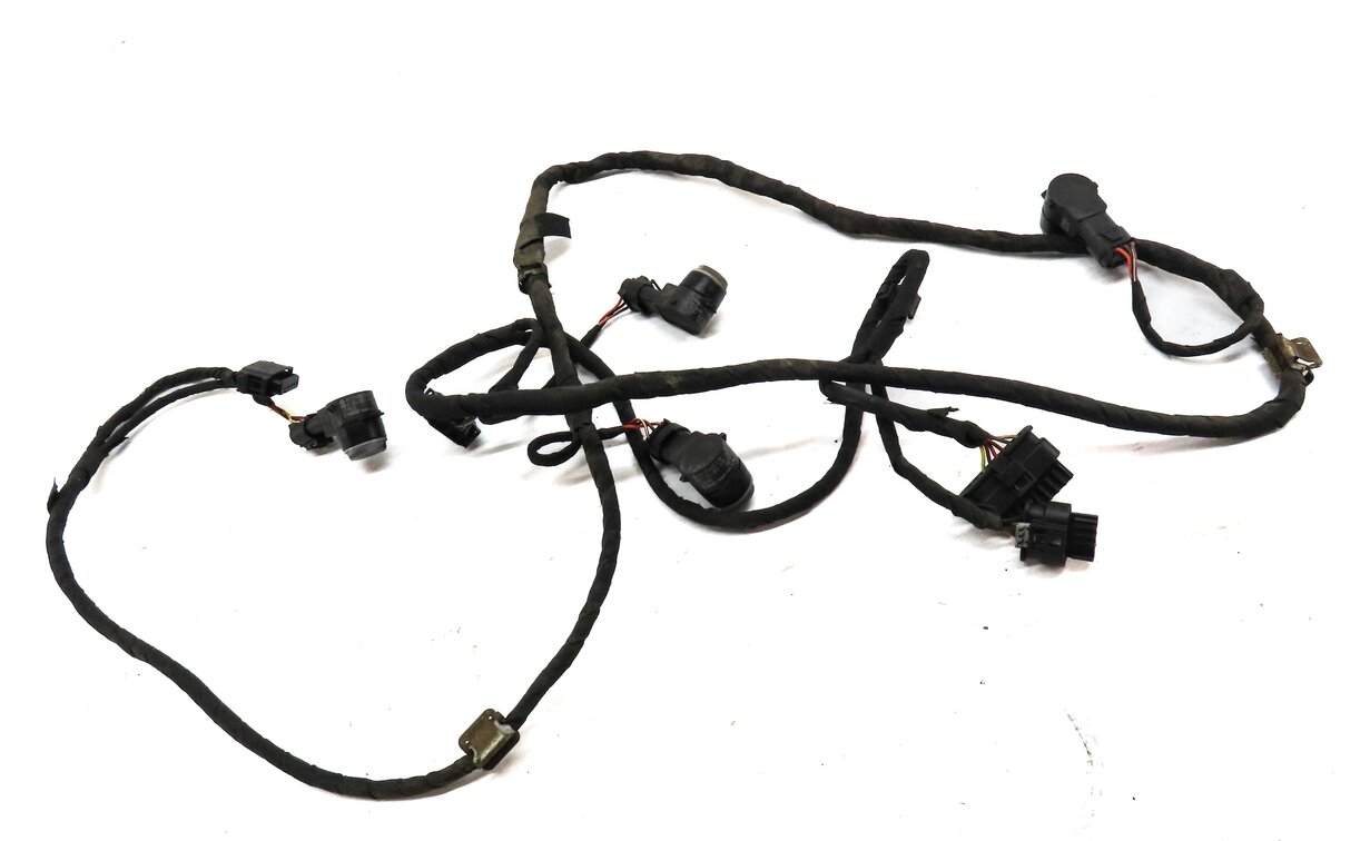 Thumbnail 3: 2014 MERCEDES GL450 (X166) REAR PARK ASSIST PDC SENSOR SET4 (BLACK) w/ HARNESS