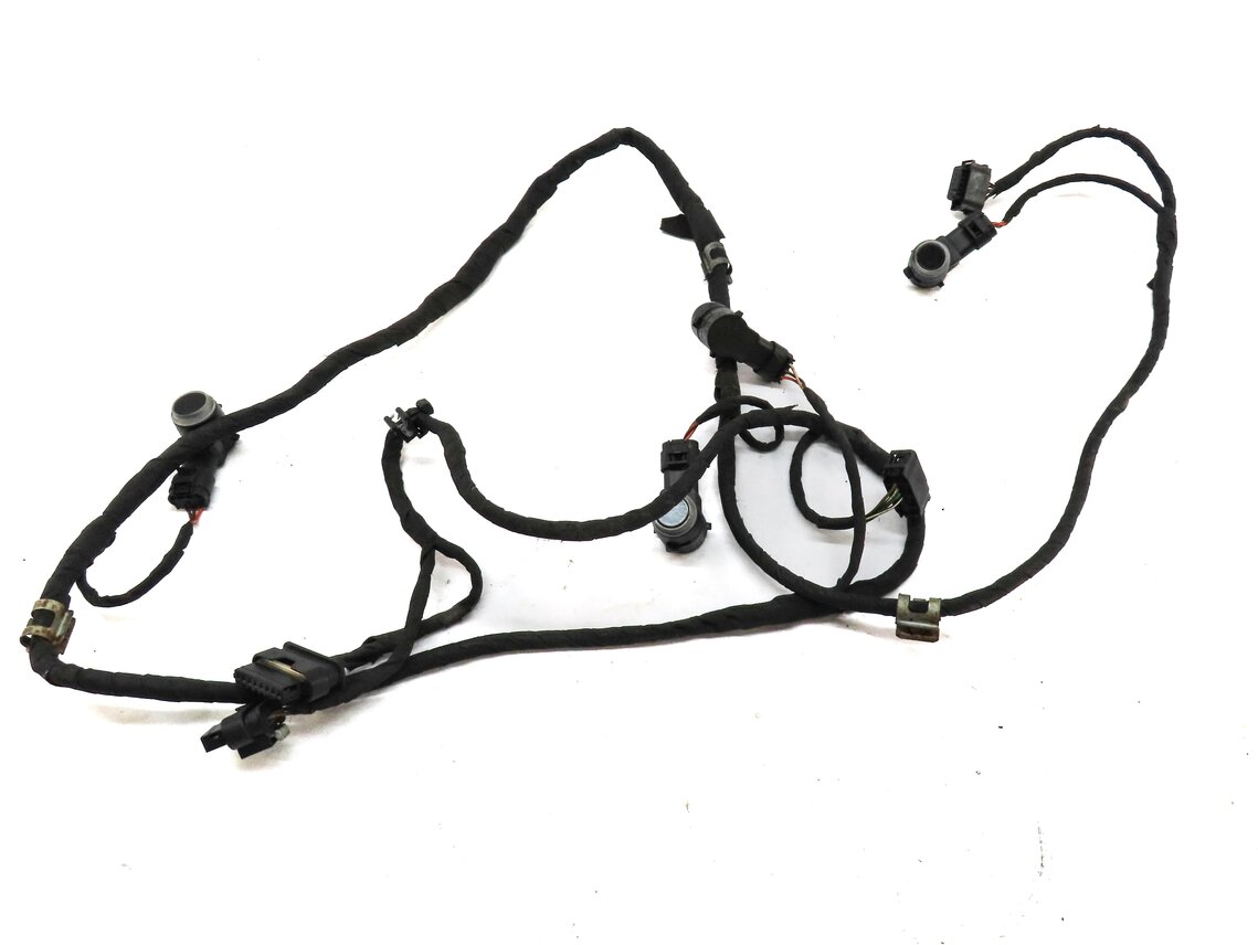 Thumbnail 4: 2014 MERCEDES GL450 (X166) REAR PARK ASSIST PDC SENSOR SET4 (BLACK) w/ HARNESS