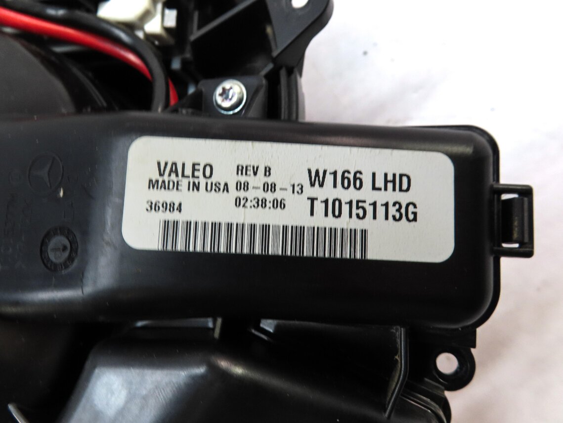 Thumbnail 6: 2012-2019 MERCEDES GL GLE GLS ML (W166 W292 X166) FRONT HEATER A/C BLOWER MOTOR