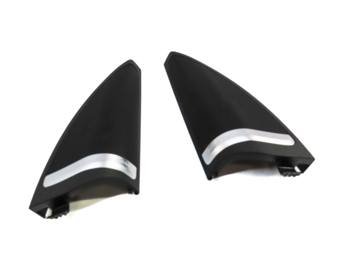 2014 MERCEDES GL450 (X166) HARMAN KARDON SPEAKER GRILLE COVER SET 2 (BLACK)