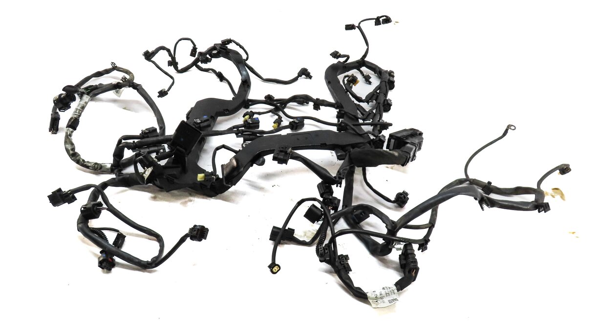 2014 MERCEDES GL450 (X166) 4.6L TURBO AUTO AWD ENGINE WIRE WIRING HARNESS