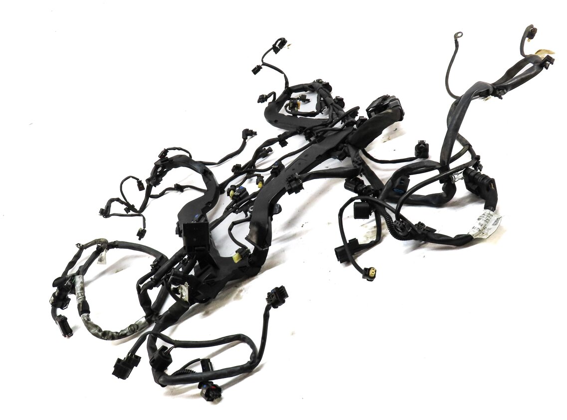 Thumbnail 3: 2014 MERCEDES GL450 (X166) 4.6L TURBO AUTO AWD ENGINE WIRE WIRING HARNESS
