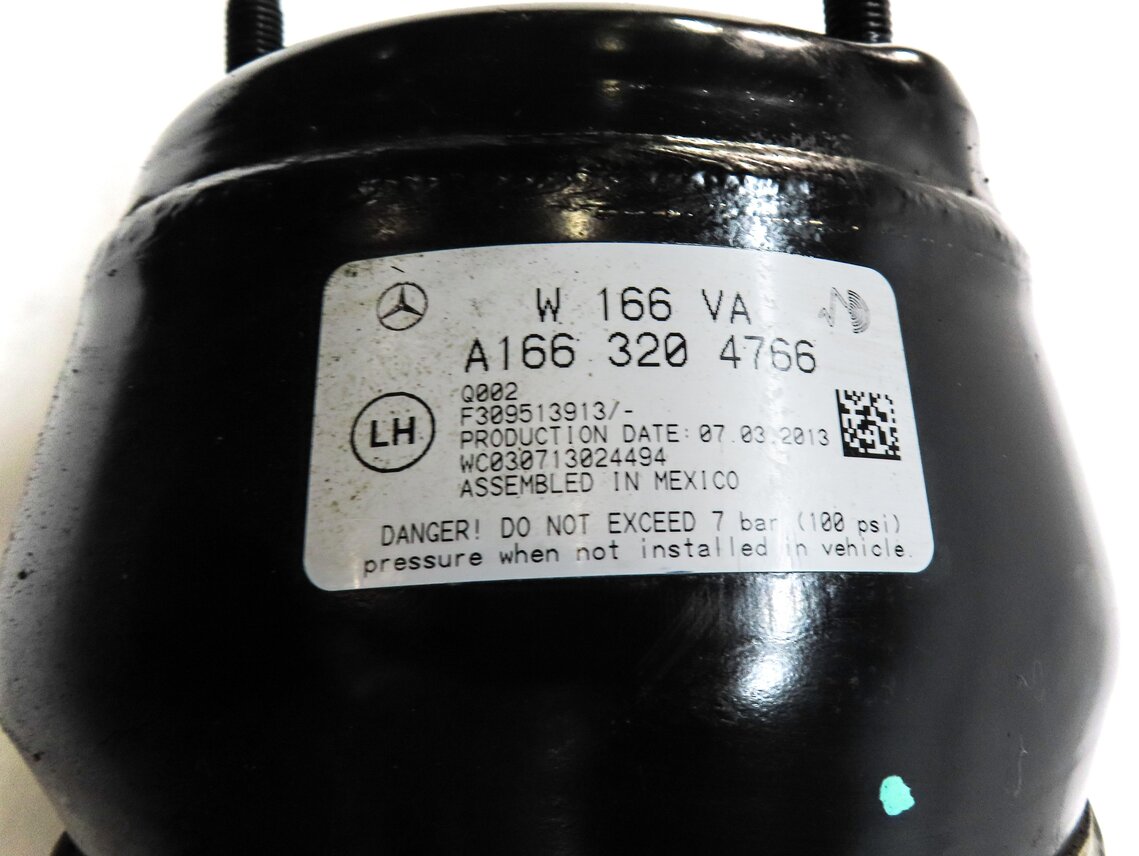 Thumbnail 6: 2013-2019 MERCEDES GL350 GL450 GL550 GLS (W166 X166) LEFT FRONT AIR SHOCK STRUT