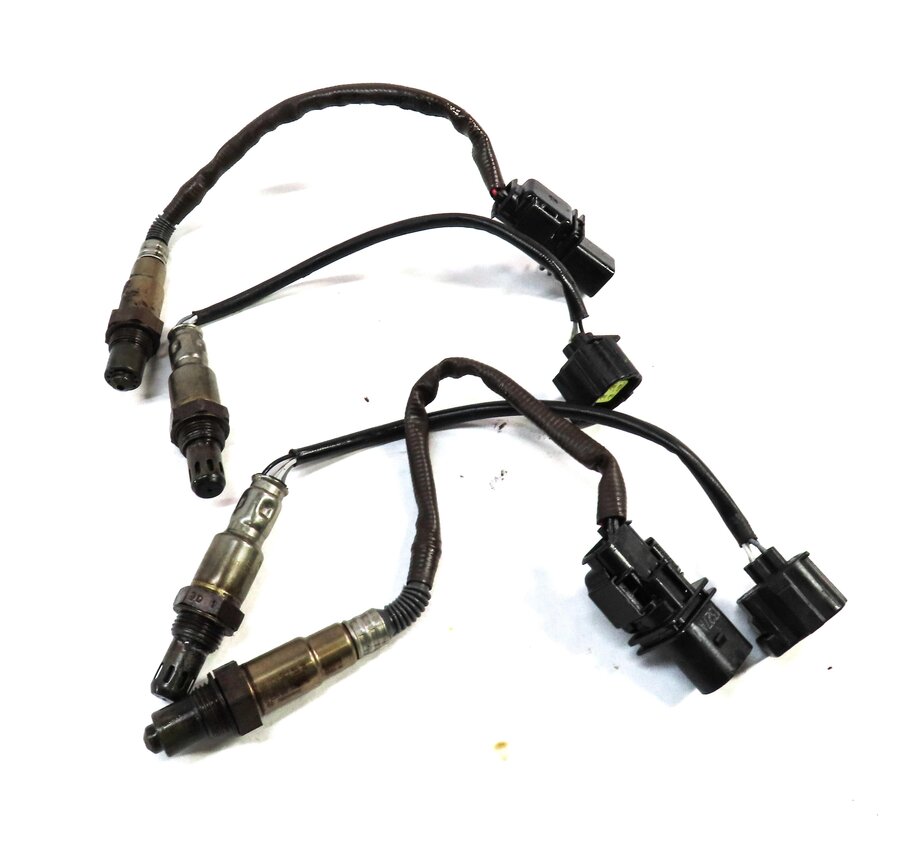 2014 MERCEDES GL450 (X166) 4.6L TURBO ENGINE PRE POST CAT O2 OXYGEN SENSOR SET 4