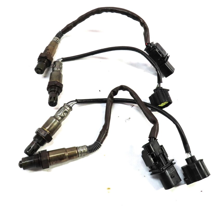 Thumbnail 2: 2014 MERCEDES GL450 (X166) 4.6L TURBO ENGINE PRE POST CAT O2 OXYGEN SENSOR SET 4