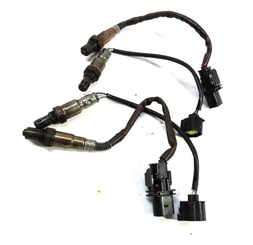 Thumbnail 3: 2014 MERCEDES GL450 (X166) 4.6L TURBO ENGINE PRE POST CAT O2 OXYGEN SENSOR SET 4