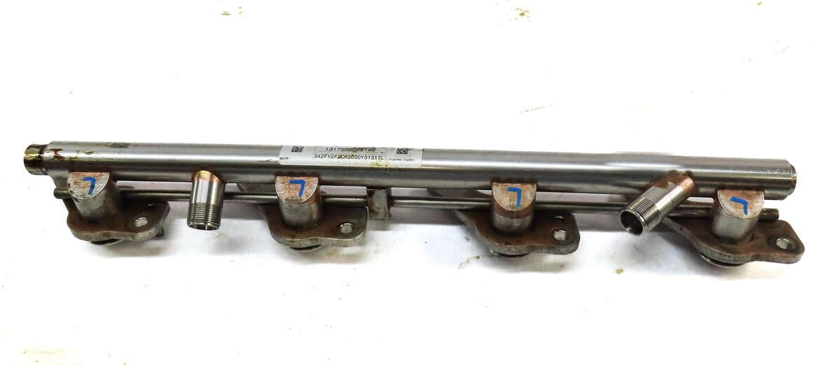 Thumbnail 4: 2014 MERCEDES GL450 (X166) 4.6L TURBO ENGINE LEFT FUEL RAIL 2780703395