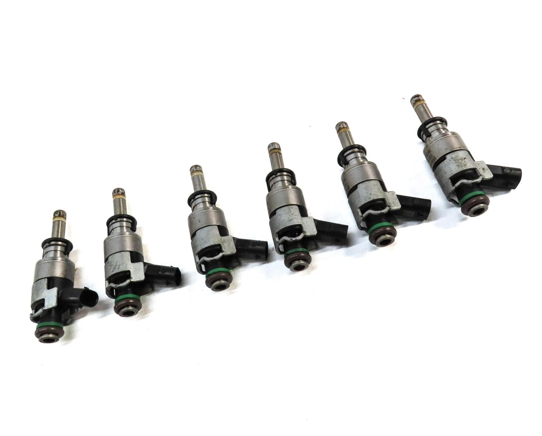 Thumbnail 3: 2011-2015 AUDI A6 A7 A8 Q5 Q7 S4 S5 (C7 D4 4L B8 8R 8T) 3.0L FUEL INJECTOR SET 6