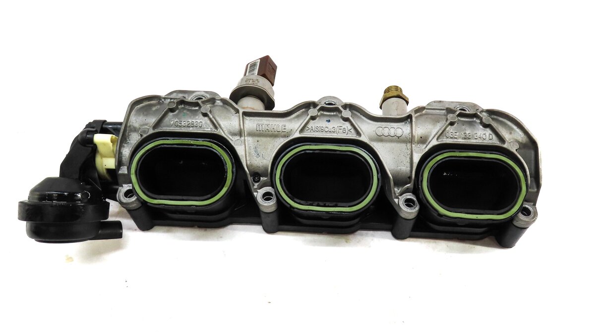 Thumbnail 2: 12-17 AUDI A6 A7 Q5 S5 SQ5 (C7 4G8 B8 8T 8R) LEFT INTAKE MANIFOLD DIFFUSER RAIL