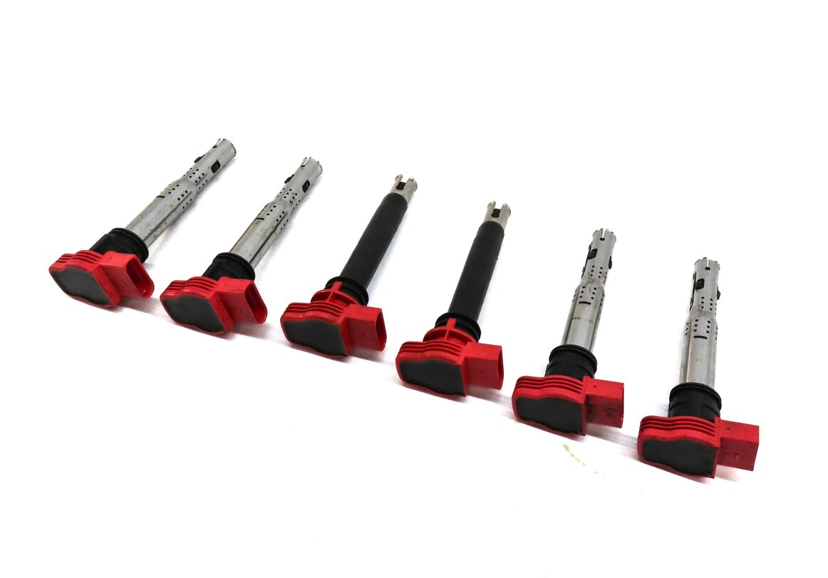 2005-2017 AUDI A4 S4 A5 S5 A6 S6 A7 A8 Q5 SQ5 Q7 R8 S8 - IGNITION COIL SET 6