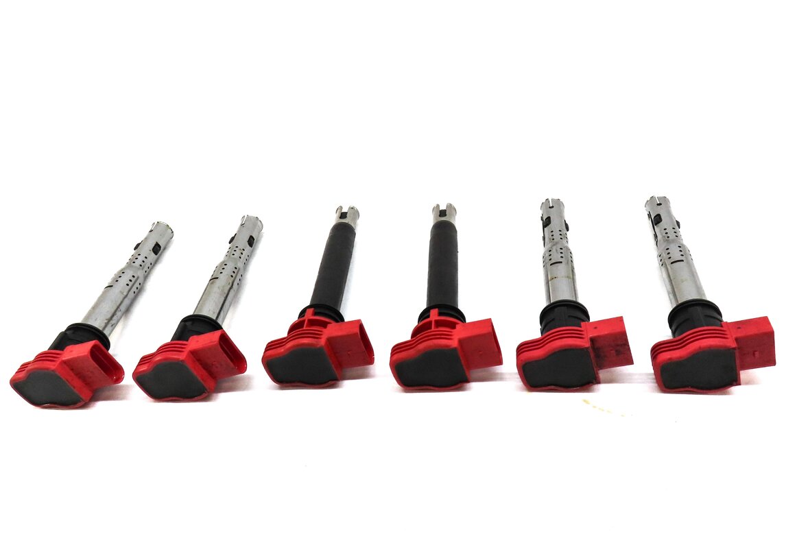 Thumbnail 2: 2005-2017 AUDI A4 S4 A5 S5 A6 S6 A7 A8 Q5 SQ5 Q7 R8 S8 - IGNITION COIL SET 6