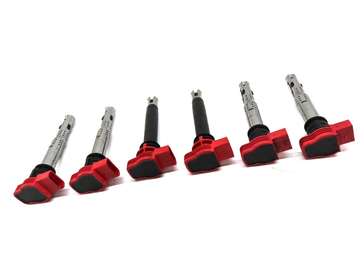 Thumbnail 3: 2005-2017 AUDI A4 S4 A5 S5 A6 S6 A7 A8 Q5 SQ5 Q7 R8 S8 - IGNITION COIL SET 6