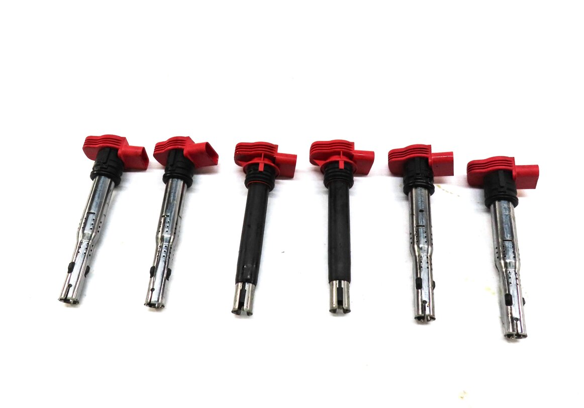 Thumbnail 4: 2005-2017 AUDI A4 S4 A5 S5 A6 S6 A7 A8 Q5 SQ5 Q7 R8 S8 - IGNITION COIL SET 6