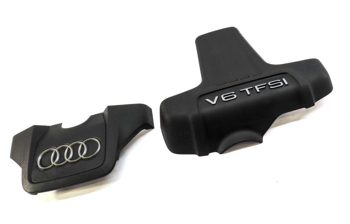 Thumbnail 3: 09-16 AUDI A6 A7 A8 Q5 Q7 S5 SQ5 - 3.0L SUPERCHARGED ENGINE COVER TRIM SET
