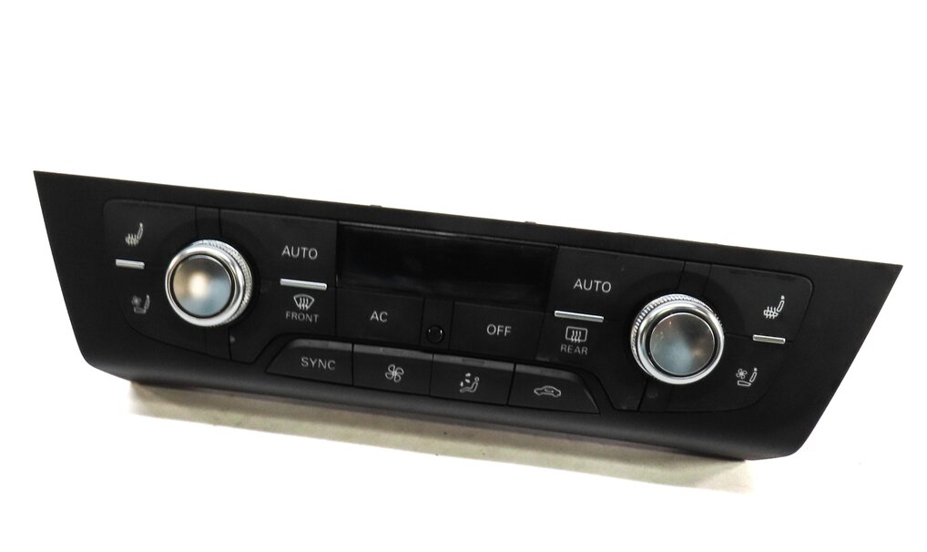 2012-2017 AUDI A6 S6 A7 S7 (C7 4G8) FRONT HEATER A/C TEMPERATURE CONTROL PANEL
