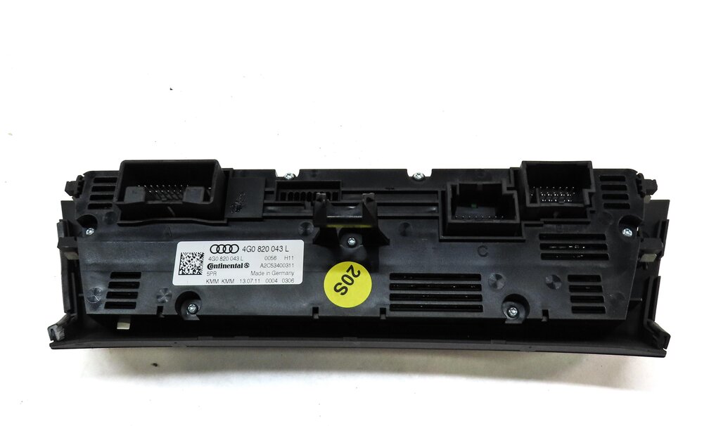 Thumbnail 5: 2012-2017 AUDI A6 S6 A7 S7 (C7 4G8) FRONT HEATER A/C TEMPERATURE CONTROL PANEL