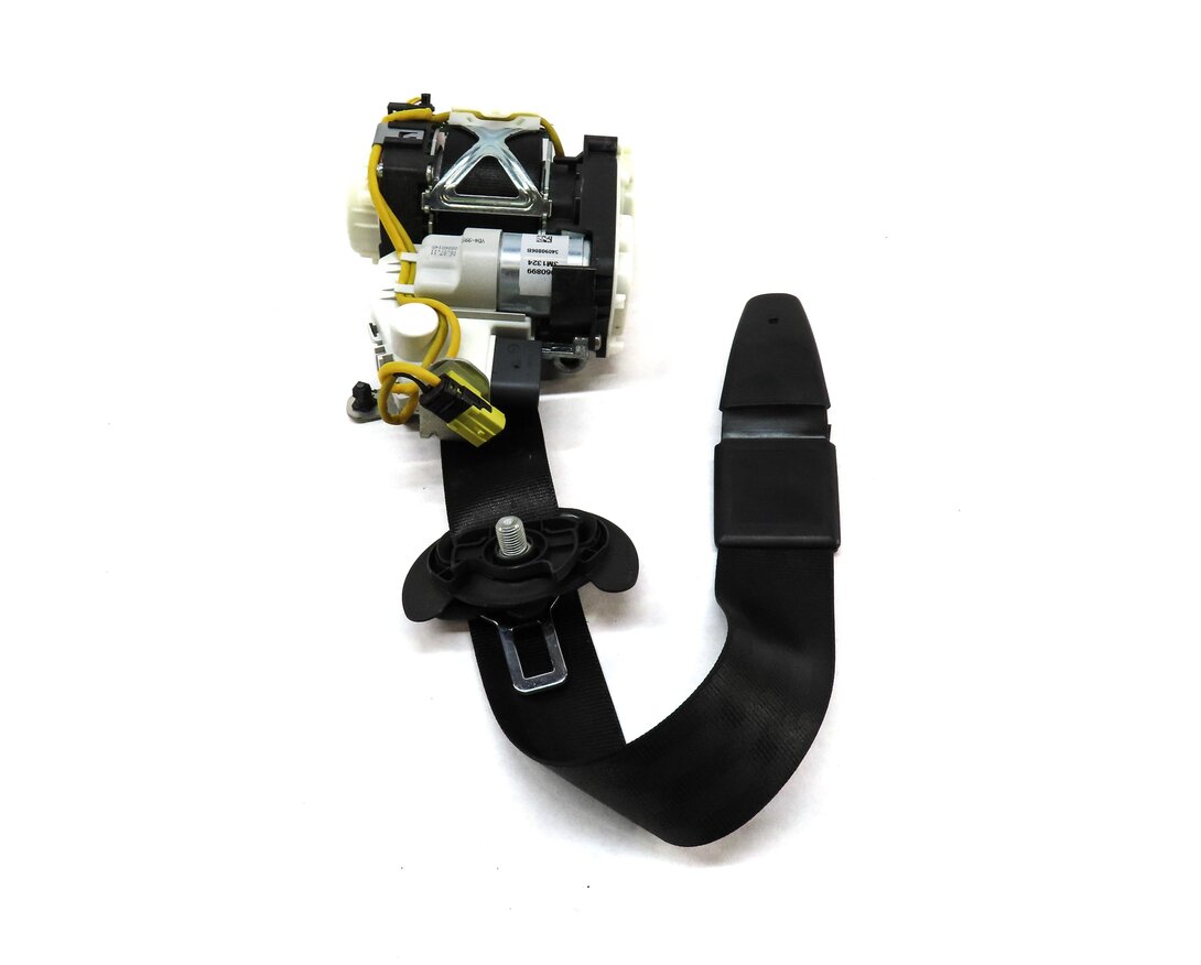 Thumbnail 2: 12-18 AUDI A7 S7 (C7 4G8) FRONT RIGHT PASSENGER SEAT SEATBELT RETRACTOR (BLACK)