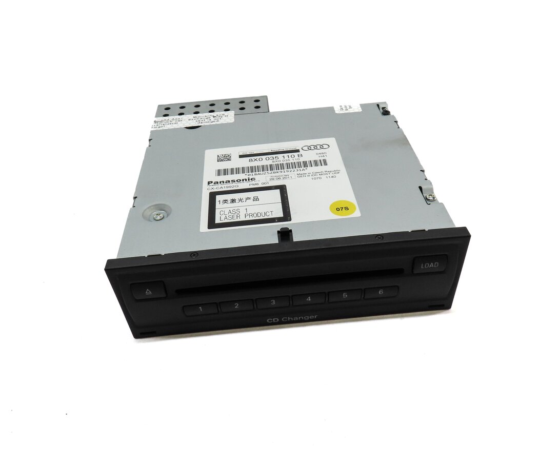 2012-2017 AUDI A5 S5 RS5 A7 S7 Q5 SQ5 (B8 8R C7 F5 4G8) STEREO 6-DISC CD CHANGER