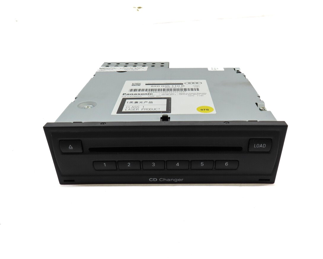 Thumbnail 2: 2012-2017 AUDI A5 S5 RS5 A7 S7 Q5 SQ5 (B8 8R C7 F5 4G8) STEREO 6-DISC CD CHANGER