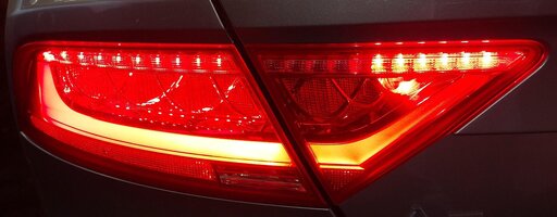 Thumbnail 2: 12-15 AUDI A7 S7 C7 4G8 REAR LEFT DRIVER INNER TRUNK TAILLIGHT LIGHT LAMP (LED)
