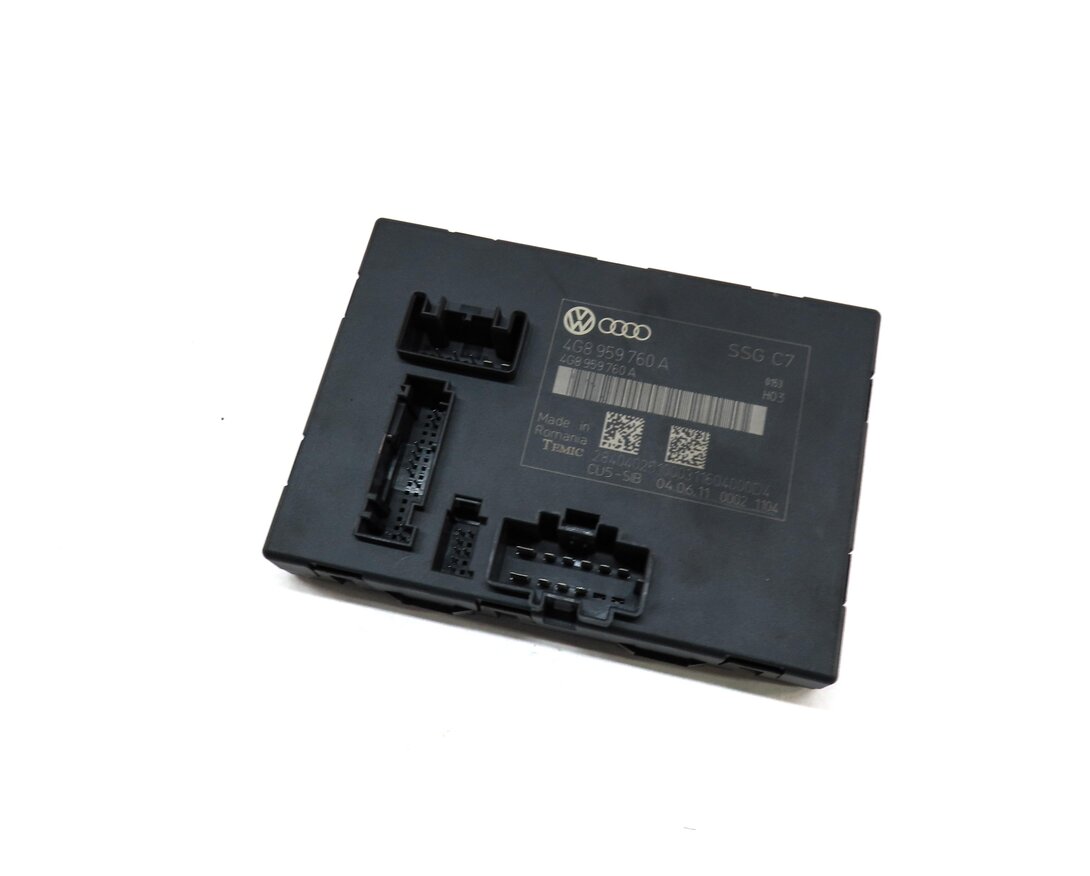 2012 AUDI A7 (C7 4G8) FRONT SEAT MEMORY CONTROL MODULE 4G8959760A