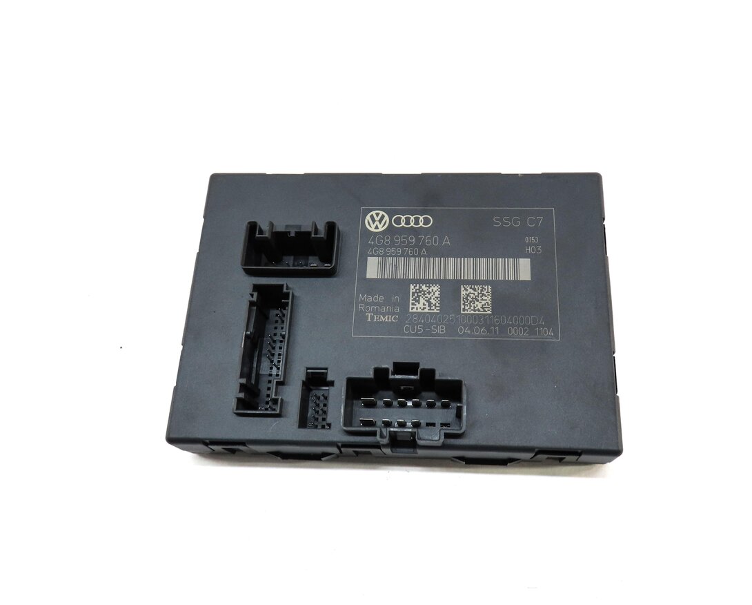 Thumbnail 2: 2012 AUDI A7 (C7 4G8) FRONT SEAT MEMORY CONTROL MODULE 4G8959760A