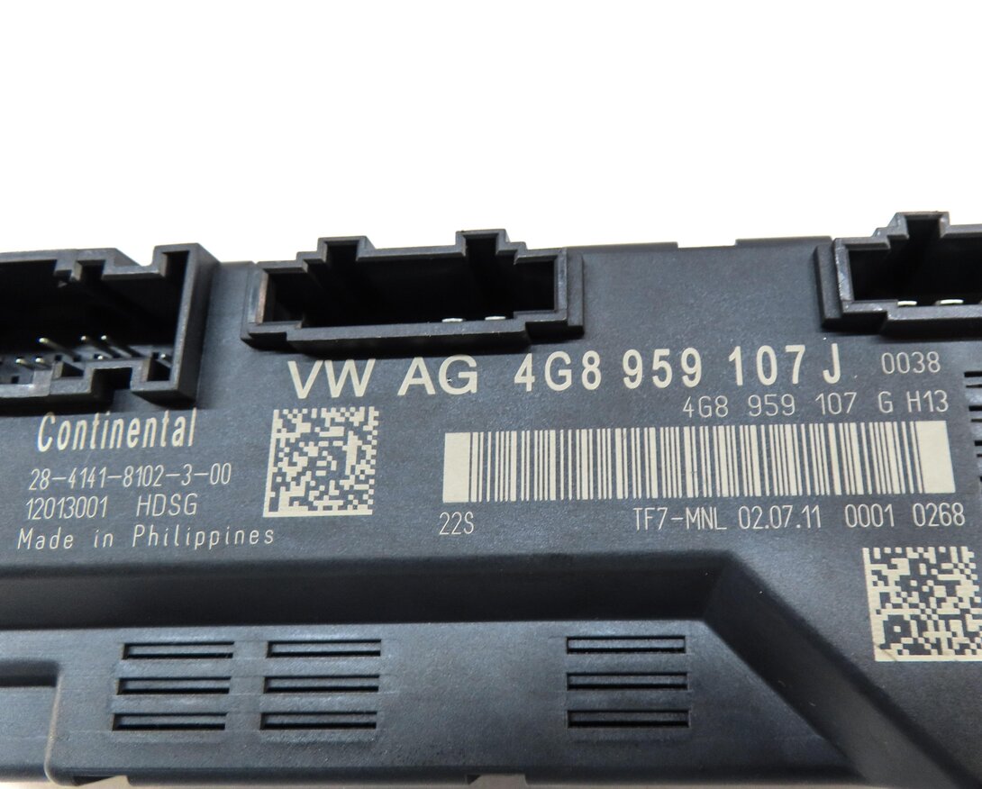 Thumbnail 3: 2012 AUDI A7 (C7 4G8) HATCH TRUNK LIFT OPEN CLOSE CONTROL MODULE 4G8959107J