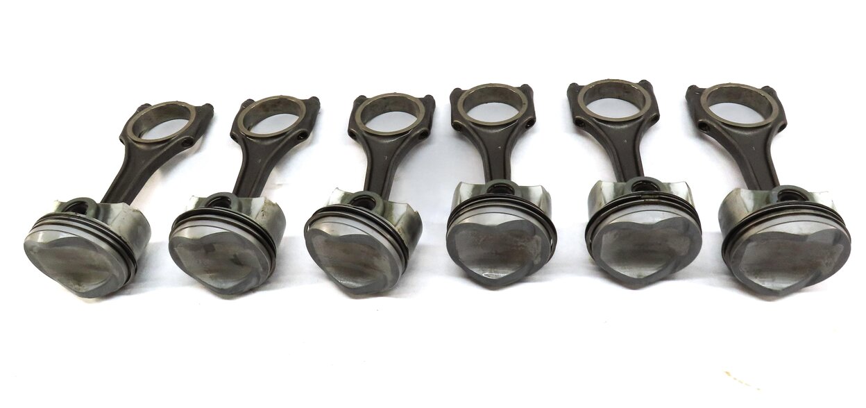 Thumbnail 3: 09-17 AUDI A6 A7 Q5 Q7 S4 S5 SQ5 C7 B8 4L 3.0L SUPER PISTON & CONNECTING ROD SET