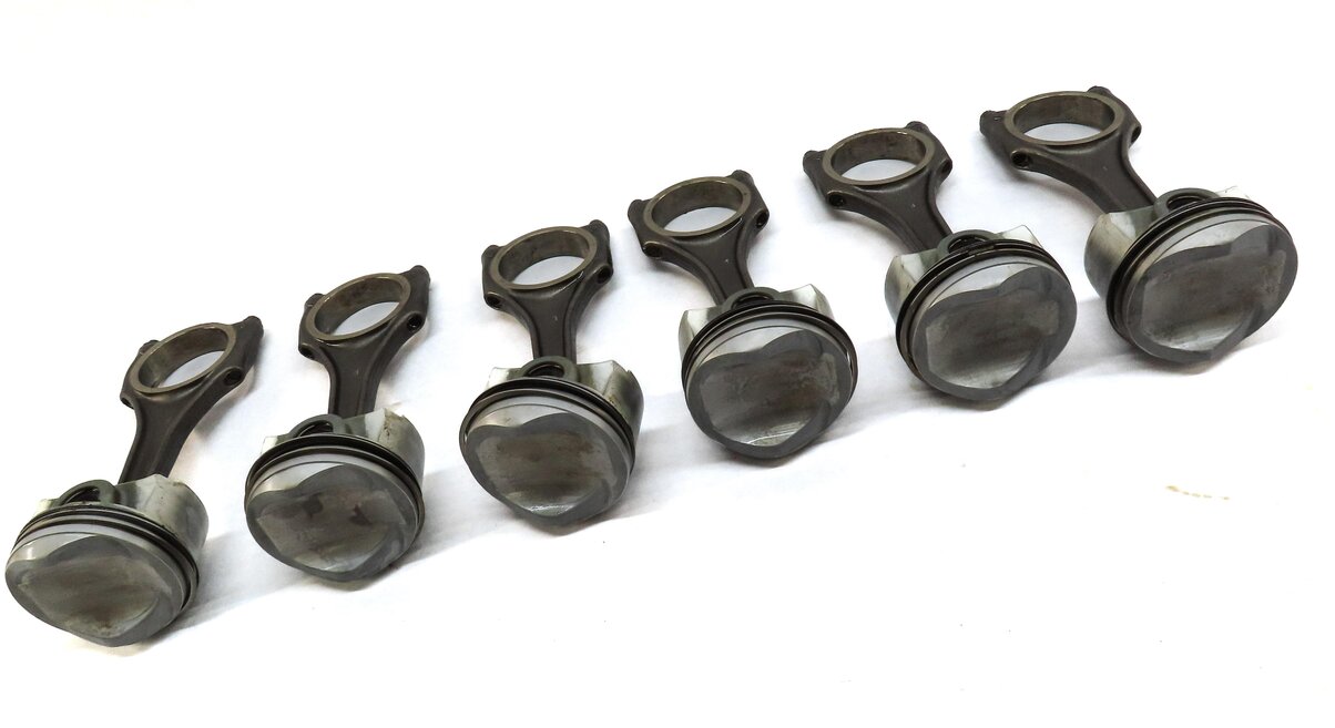 Thumbnail 4: 09-17 AUDI A6 A7 Q5 Q7 S4 S5 SQ5 C7 B8 4L 3.0L SUPER PISTON & CONNECTING ROD SET