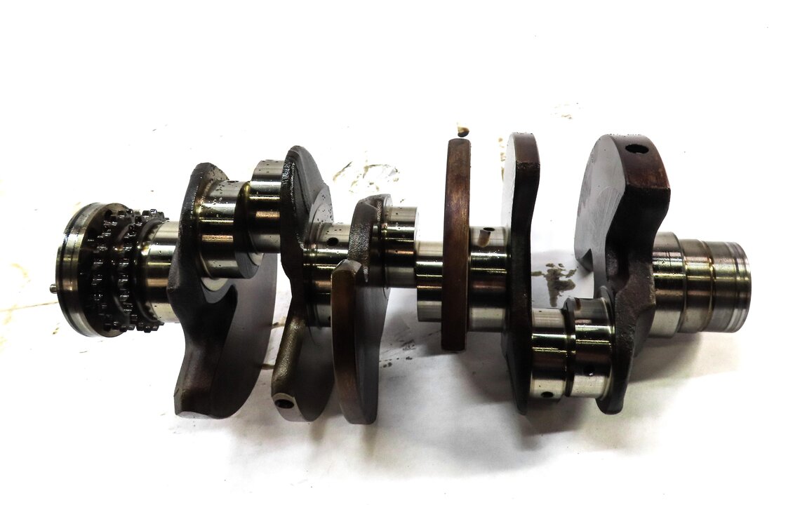 Thumbnail 3: 2012 AUDI A7 (C7 4G8) 3.0L SUPER CGXB ENGINE CRANKSHAFT CRANK SHAFT 06E105101AD
