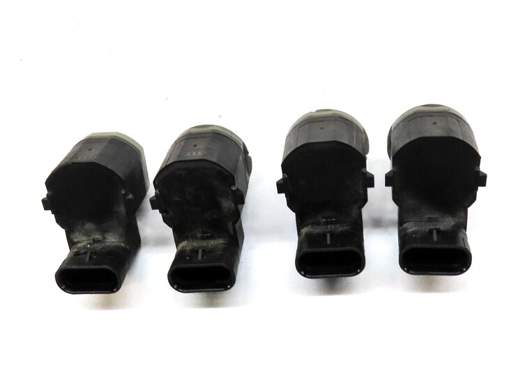 Thumbnail 3: 2012 AUDI A7 (C7 4G8) REAR PARK ASSIST PDC SENSOR SET4 (GRAY) w/ WIRE HARNESS