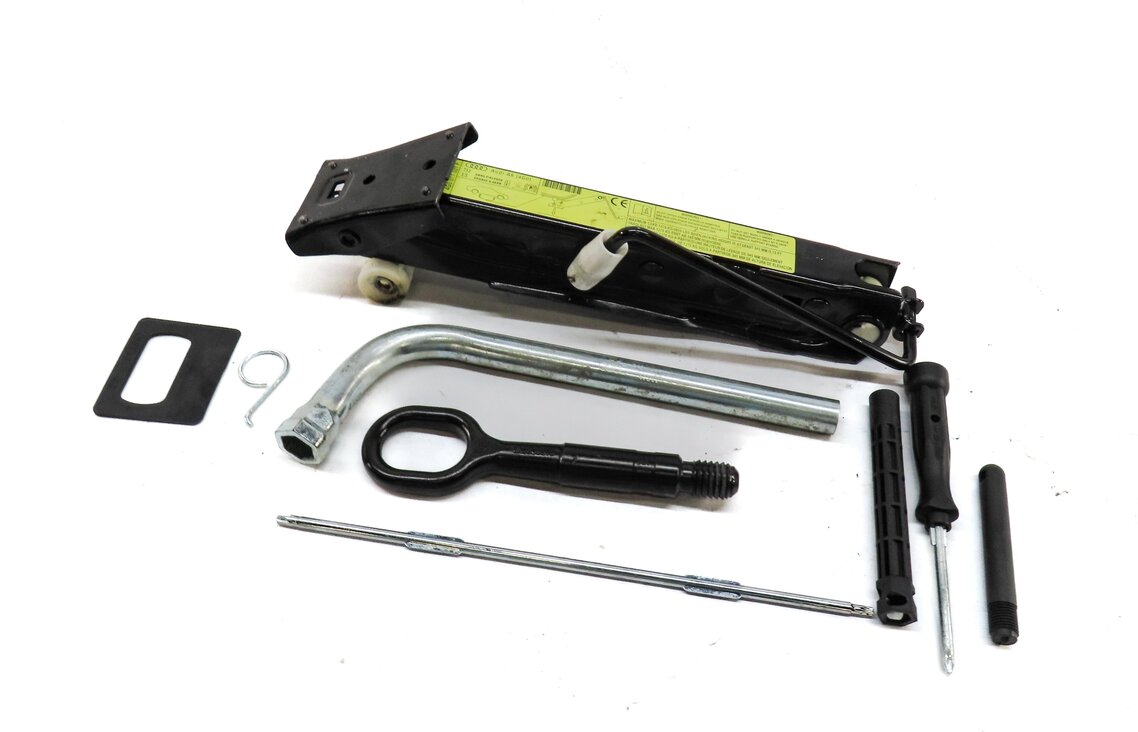 2012-2018 AUDI A6 S6 A7 S7 RS7 (C7) SPARE TIRE WHEEL SCISSOR JACK w/ TOOL KIT