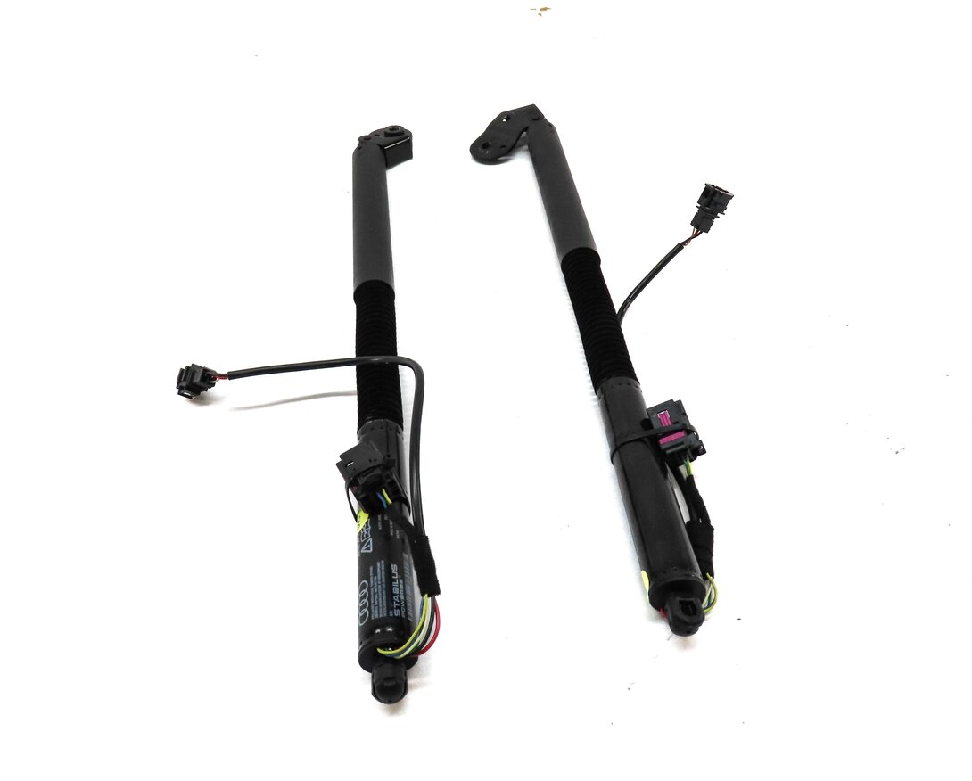 12-18 AUDI A7 S7 RS7 (C7 4G8) LEFT & RIGHT REAR TRUNK ELECTRIC SHOCK STRUT SET