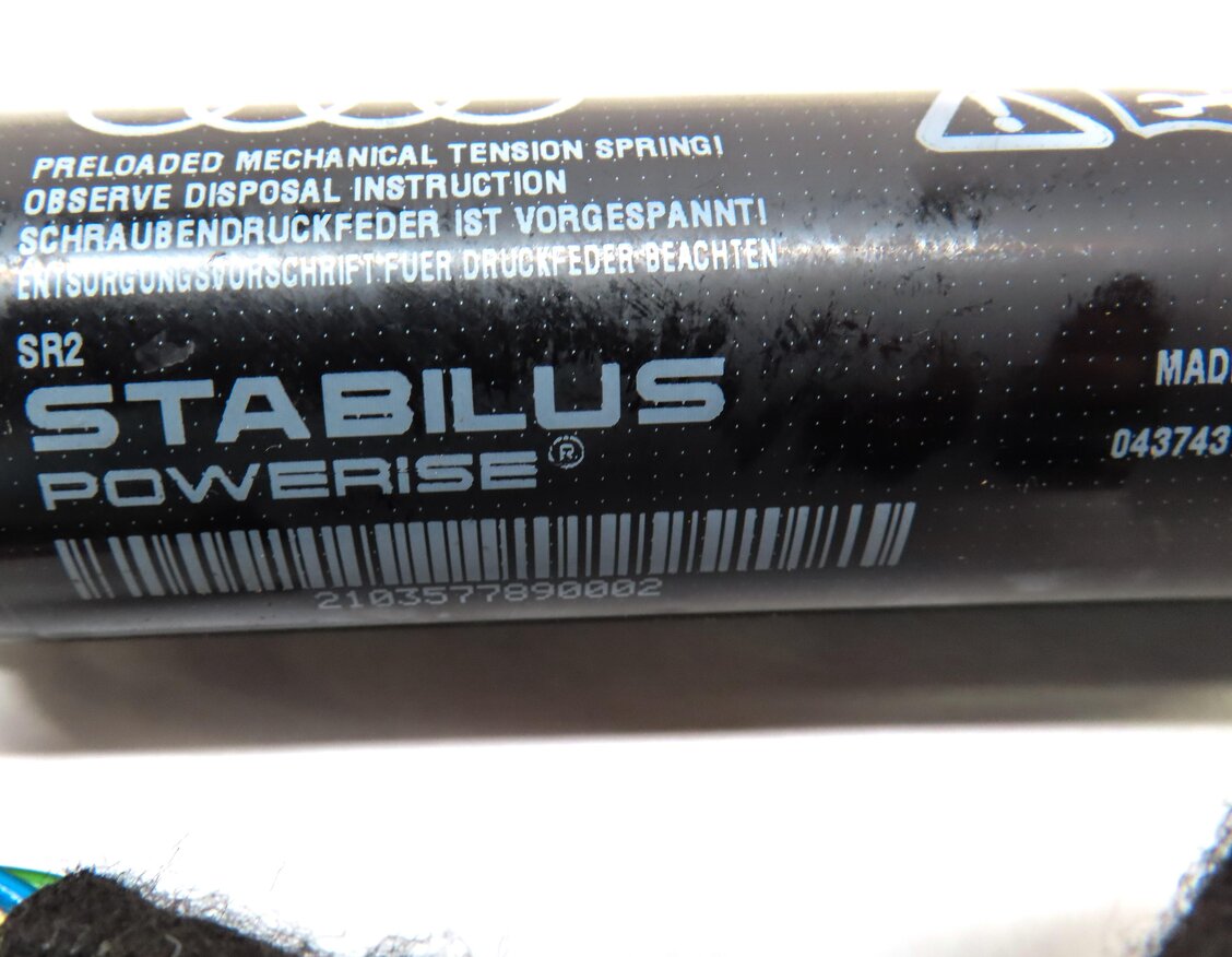 Thumbnail 9: 12-18 AUDI A7 S7 RS7 (C7 4G8) LEFT & RIGHT REAR TRUNK ELECTRIC SHOCK STRUT SET