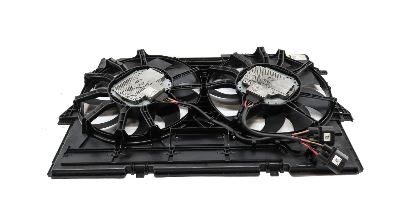 Thumbnail 4: 12-18 AUDI A6 A7 (C7) 3.0L SUPERCHARGED ENGINE - RADIATOR COOLING FAN w/ SHROUD