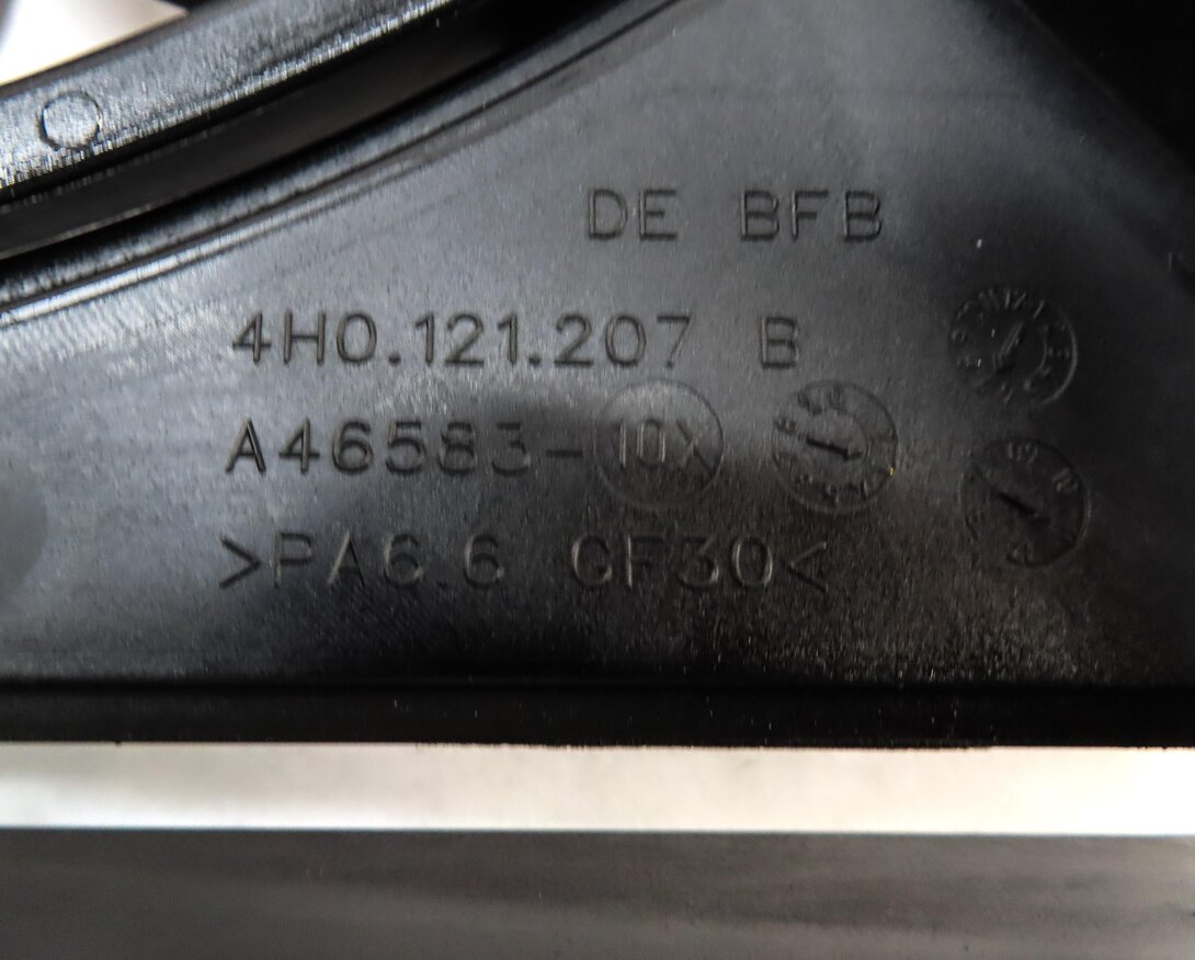 Thumbnail 9: 12-18 AUDI A6 A7 (C7) 3.0L SUPERCHARGED ENGINE - RADIATOR COOLING FAN w/ SHROUD