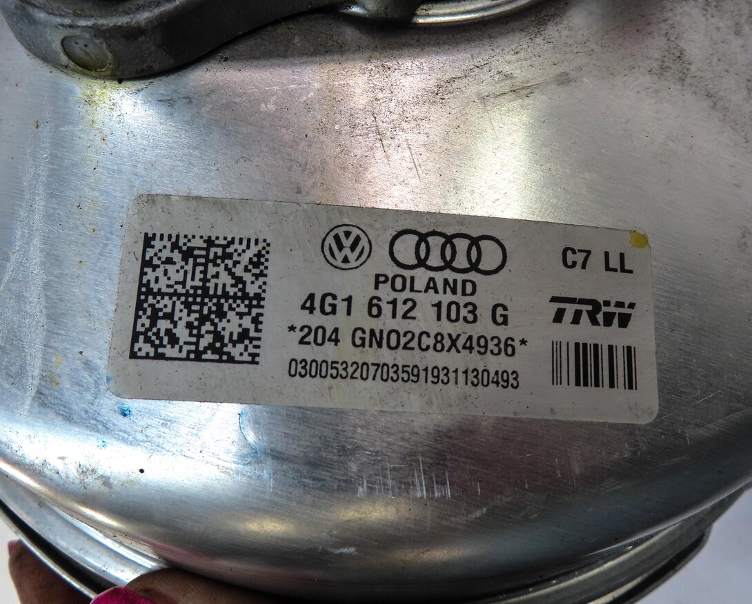 Thumbnail 6: 12-17 AUDI A4 S4 A5 S5 A6 S6 A7 S7 RS7 (C7 B8 8K 8T) BRAKE BOOSTER w/ CYLINDER