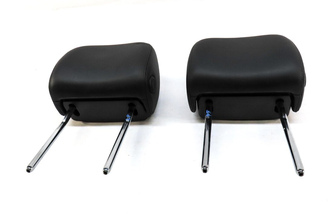 Thumbnail 2: 12-18 AUDI A6 A7 S6 S7 RS7 (C7 4G8) FRONT LEFT & RIGHT SEAT HEADREST SET (BLACK)