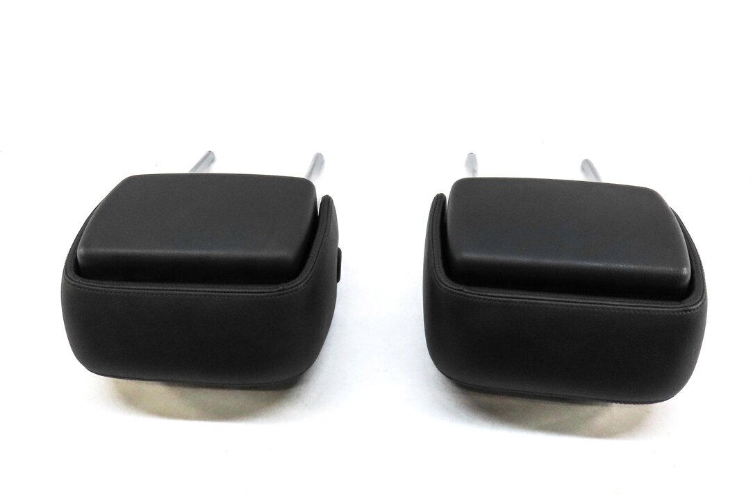 Thumbnail 4: 12-18 AUDI A6 A7 S6 S7 RS7 (C7 4G8) FRONT LEFT & RIGHT SEAT HEADREST SET (BLACK)