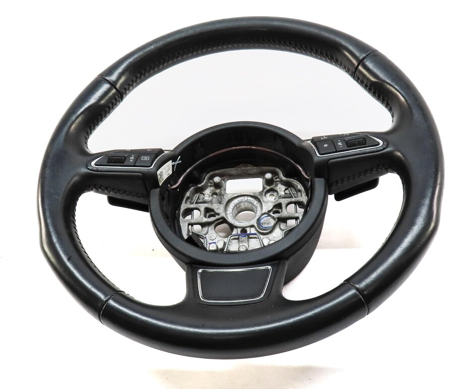Thumbnail 2: 12 AUDI A6 A7 C7 4G 4G8 3 SPOKE TIPTRONIC SPORT STEERING WHEEL & BUTTONS PADDLES