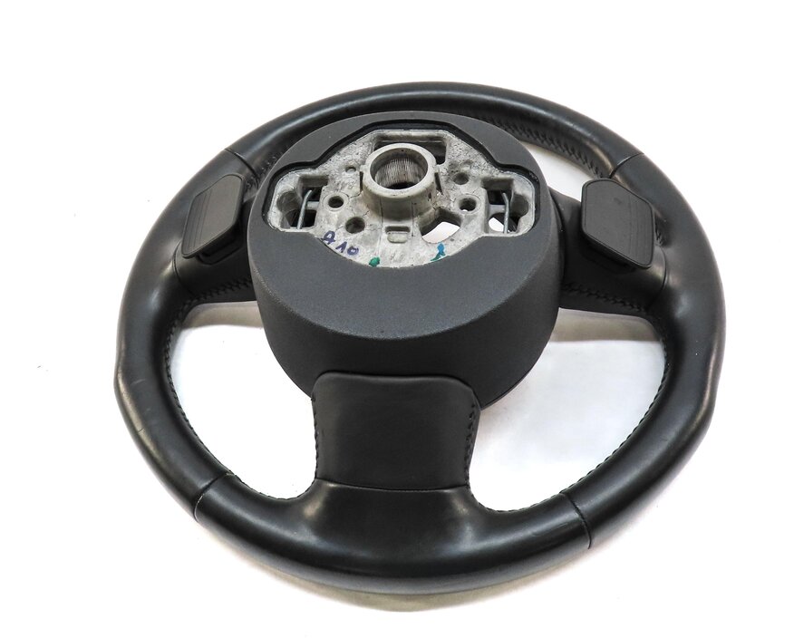 Thumbnail 4: 12 AUDI A6 A7 C7 4G 4G8 3 SPOKE TIPTRONIC SPORT STEERING WHEEL & BUTTONS PADDLES