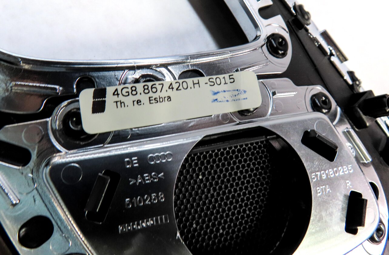 Thumbnail 19: 2012 AUDI A7 (C7 4G8) FRONT REAR LEFT RIGHT FINE GRAIN ASH WOOD TRIM SET 8