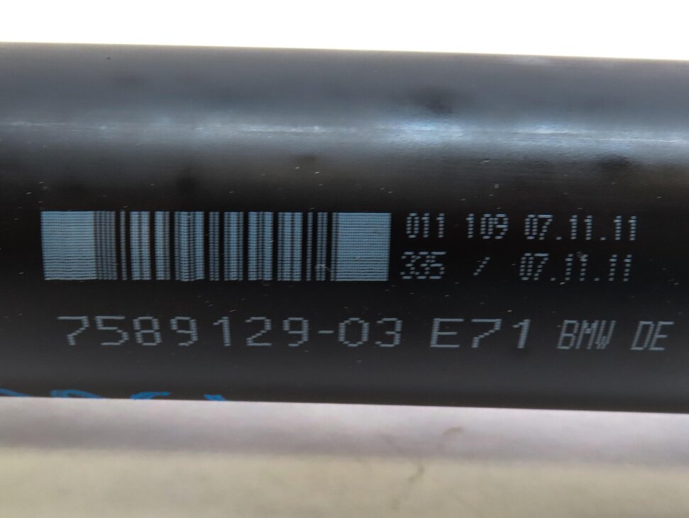 Thumbnail 5: 2011-2017 BMW X5 X6 (E70 E71) 4.4L V8 REAR DRIVESHAFT DRIVELINE DRIVE LINE SHAFT