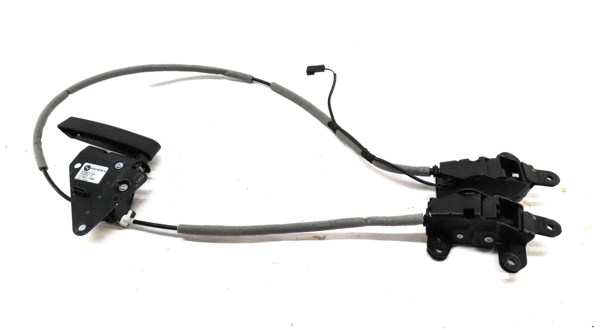 Thumbnail 2: 2012 BMW X5 (E70) REAR TRUNK RELEASE HANDLE LOCK LATCH SET 3 w/ CABLES