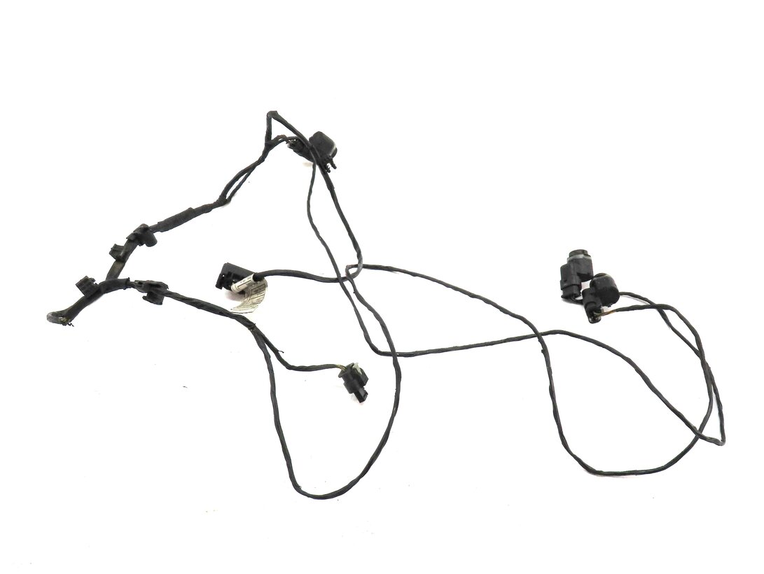 Thumbnail 1: 2012 BMW X5 (E70) REAR PARK ASSIST PDC SENSOR SET3 (WHITE) w/ WIRING HARNESS
