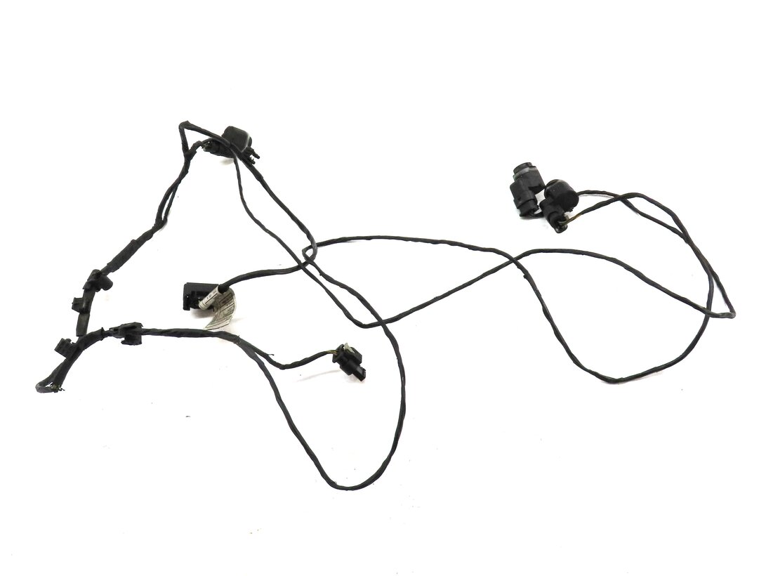 Thumbnail 6: 2012 BMW X5 (E70) REAR PARK ASSIST PDC SENSOR SET3 (WHITE) w/ WIRING HARNESS