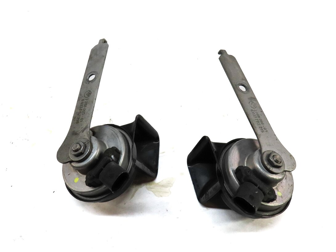 Thumbnail 4: 2010-2014 BMW X5 X6 (E70 E71) HIGH & LOW TONE SAFETY HORN SET-2