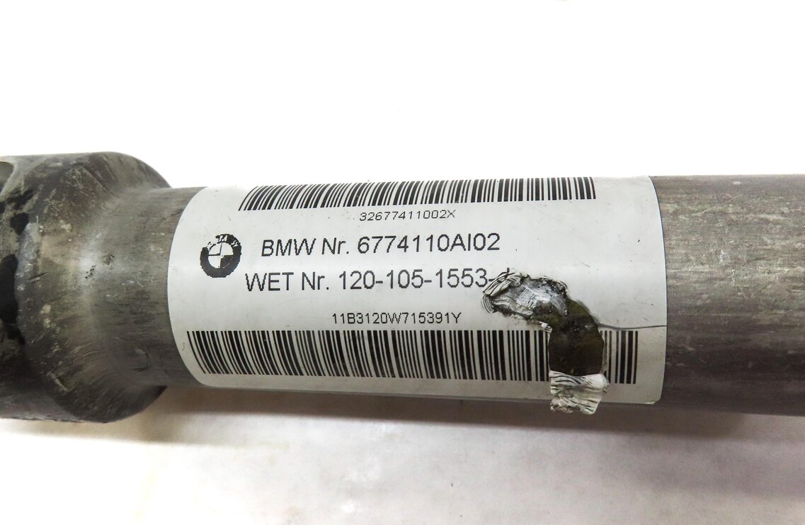 Thumbnail 4: 2012 BMW X5 (E70) STEERING COLUMN LOWER U-JOINT SHAFT 6774110